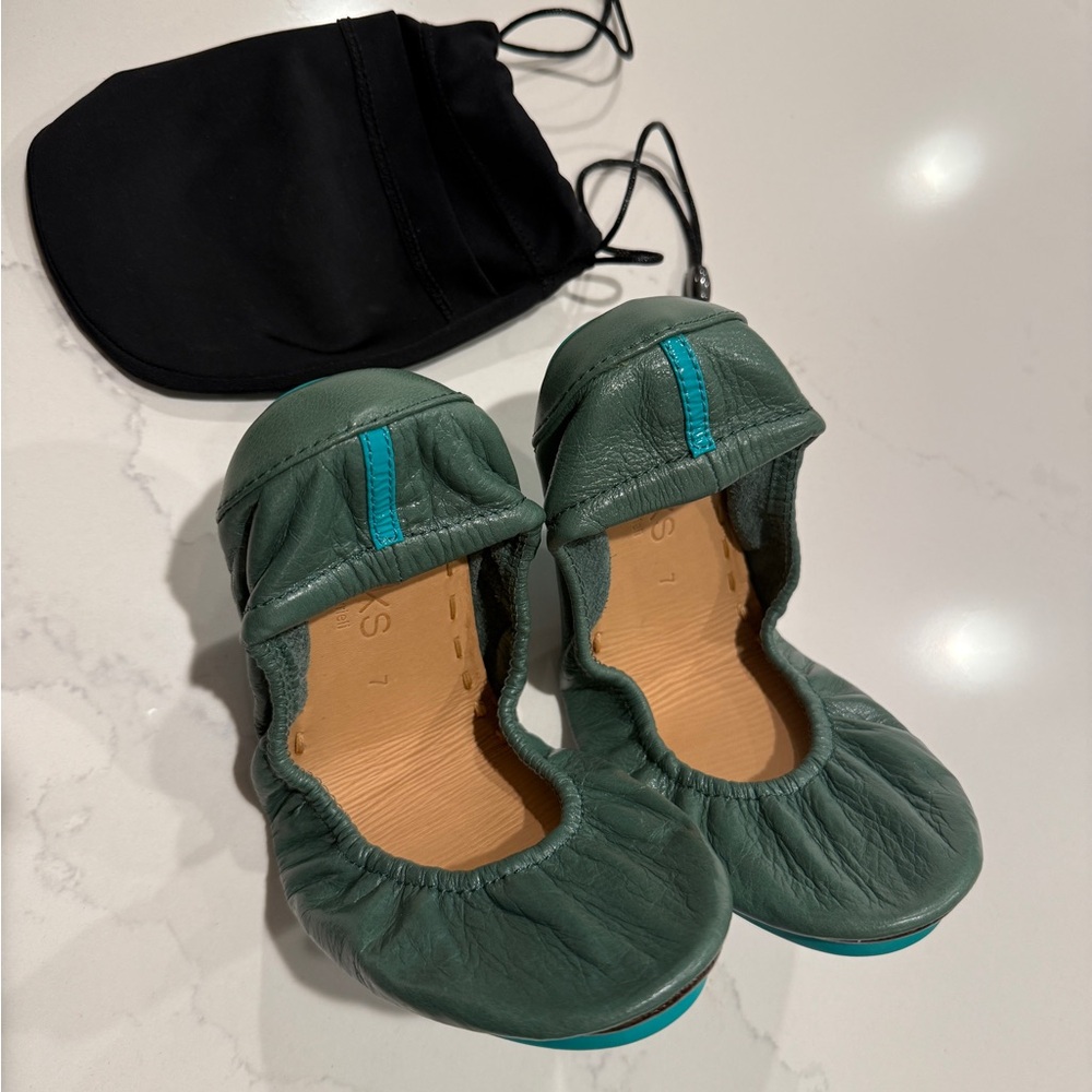 Tieks Leather Foldable Ballet Flats
